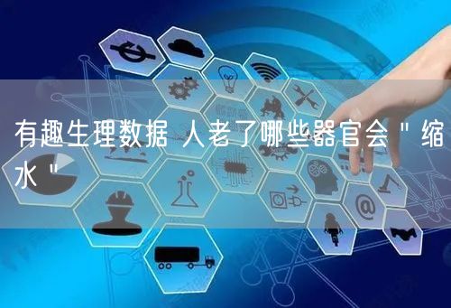 有趣生理数据 人老了哪些器官会＂缩水＂